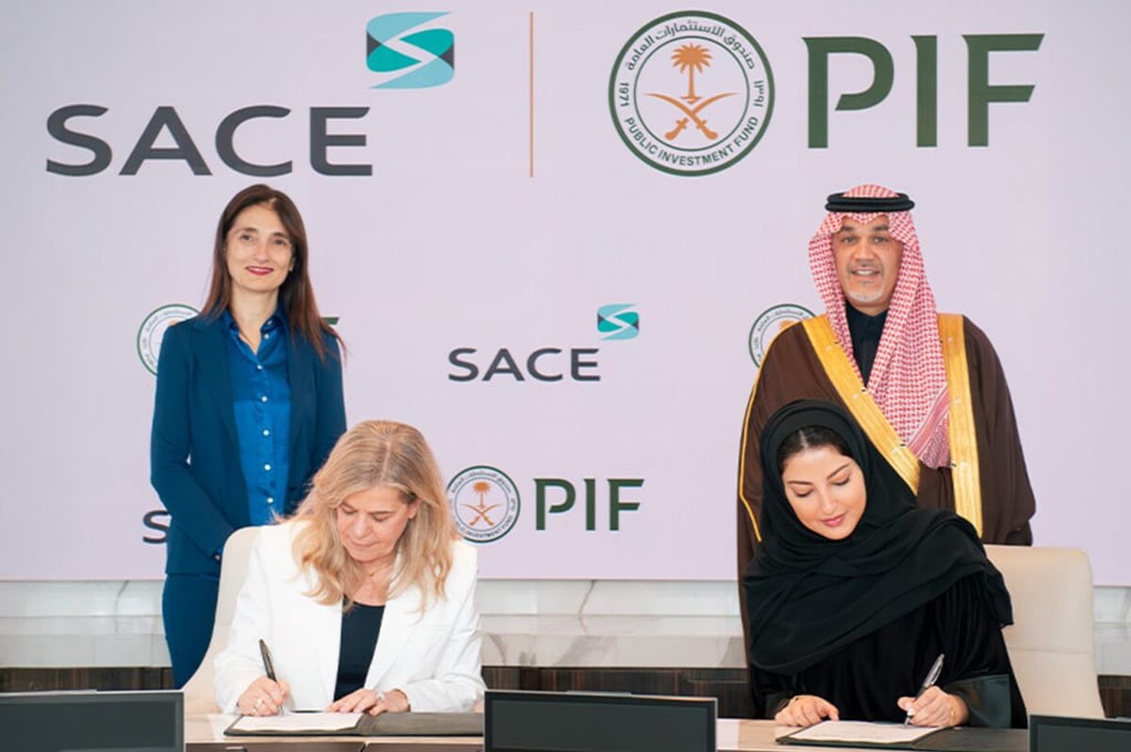 Saudi PIF inks $3 billion deal with Italian export credit agency