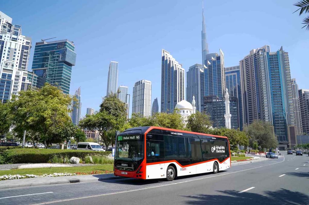 Dubai’s RTA launches pilot of next-gen electric bus on Route F13