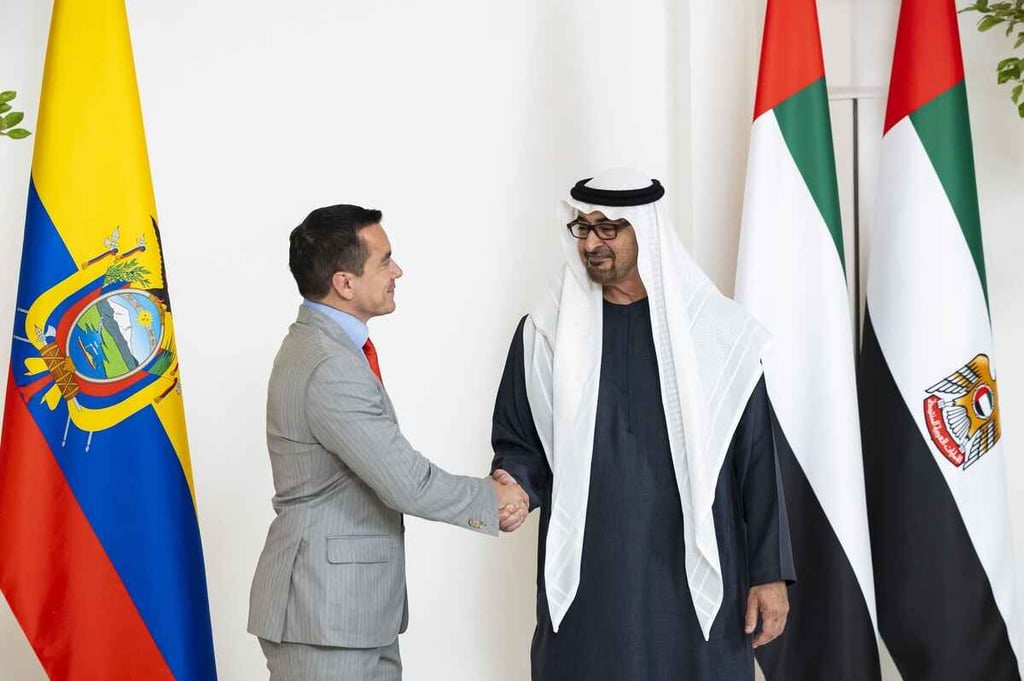UAE, Ecuadorian Presidents discuss renewable energy, trade opportunities