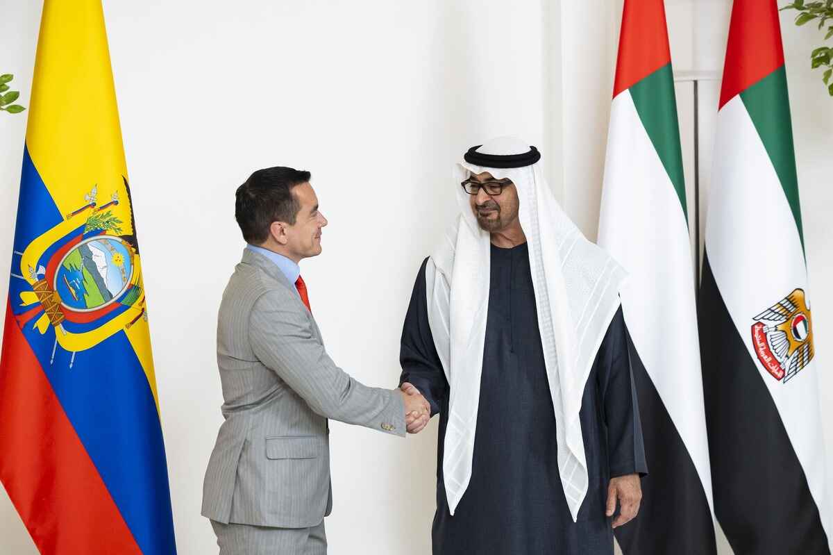 UAE, Ecuadorian Presidents discuss renewable energy, trade opportunities