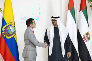UAE, Ecuadorian Presidents discuss renewable energy, trade opportunities