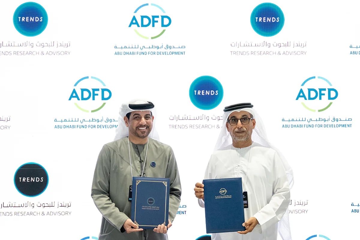 Abu Dhabi Fund for Development (ADFD) and TRENDS 2