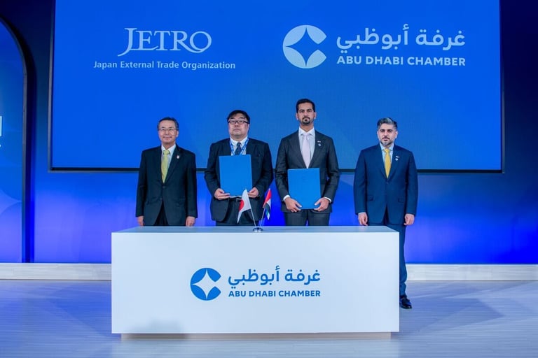 Abu Dhabi, Japan ink MoU amid 11.9 percent bilateral trade growth