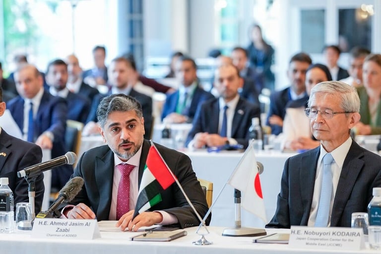 Abu Dhabi, Japan strengthen collaboration in smart mobility, business and sustainability