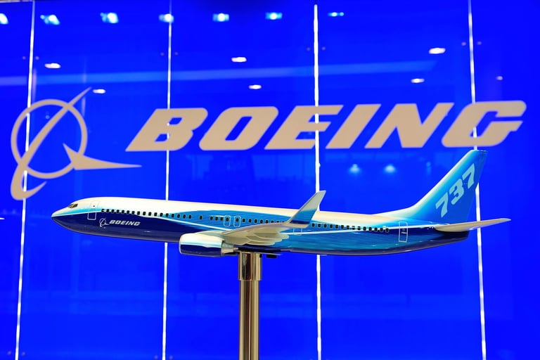Boeing stock gains on record Qatar Airways wide-body order