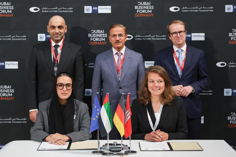 Dubai-Hamburg innovation corridor launched to drive R&D, scale ups and foresight