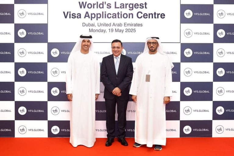 Dubai opens largest visa application center in the world
