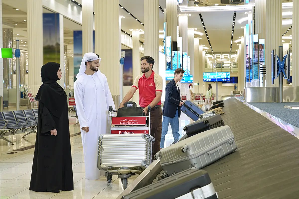 Emirates Airline sets record with 99.9 percent baggage accuracy in 2024 at Dubai Airport