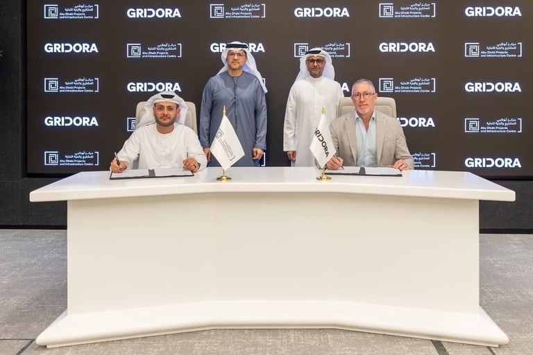 Abu Dhabi’s Gridora signs inaugural MoU with ADPIC to accelerate $9.5 billion transport projects