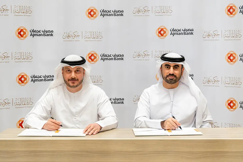 Ajman Department of Finance and Ajman Bank sign strategic deal to boost digital financial integration
