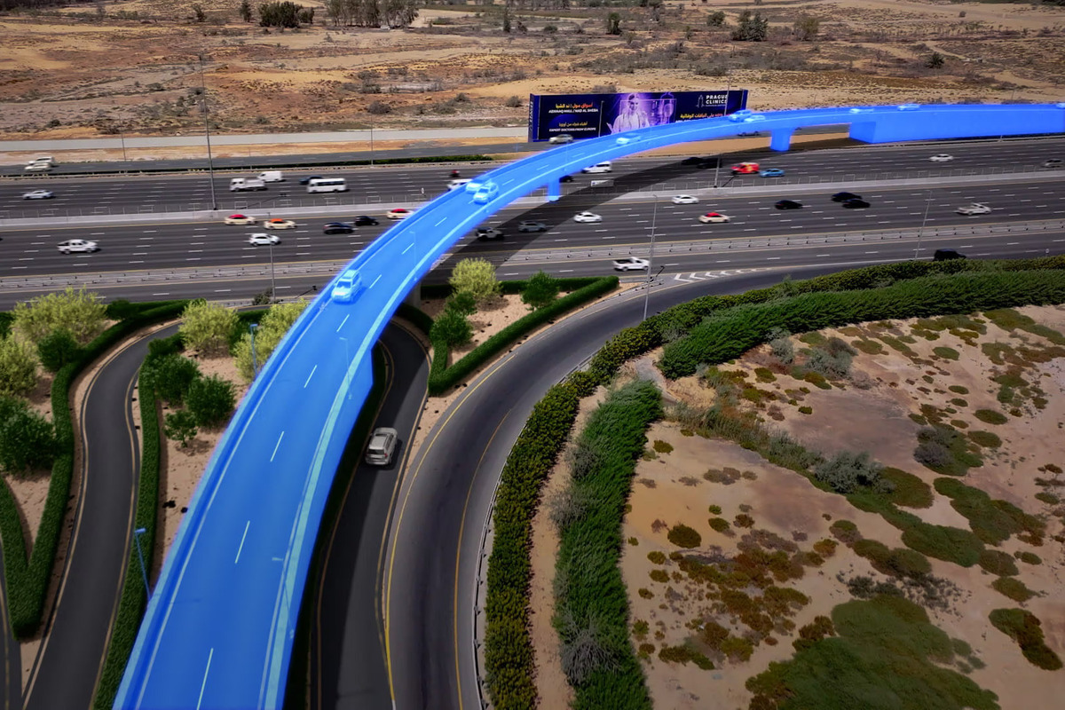 RTA constructs 700-meter bridge connecting Dubai–Al Ain road to Nad Al Sheba, cutting journey to one minute