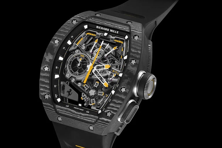 Performance meets passion with the RM 43-01 Tourbillon Split-Seconds Chronograph Ferrari