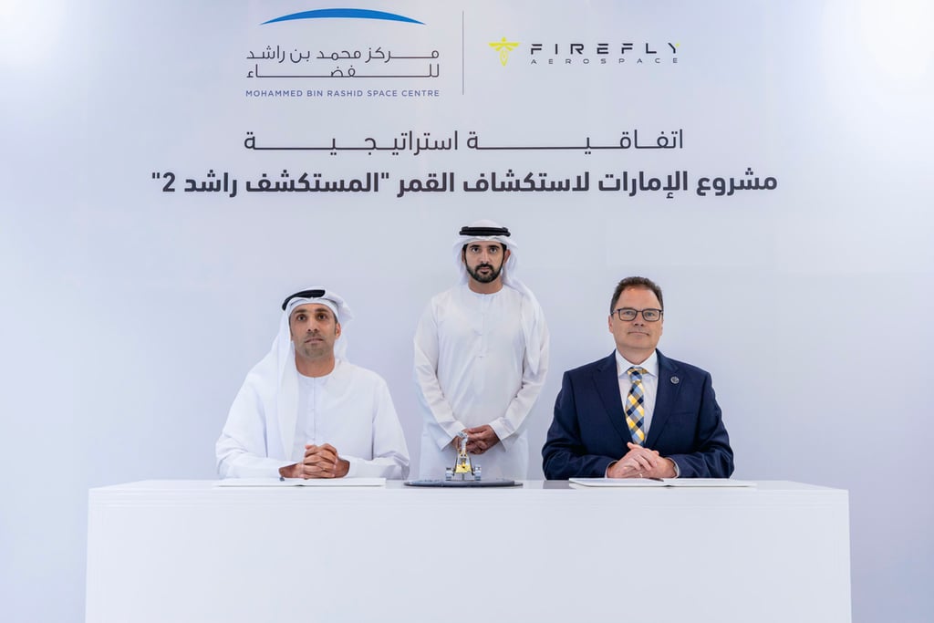 UAE’s MBRSC, Firefly Aerospace partner to deploy Rashid 2 Rover to far side of moon