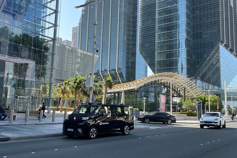 Abu Dhabi launches fully driverless robotaxi trial operations