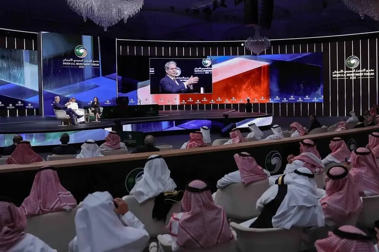 Saudi-U.S. Investment Forum: Aljadaan, Bessent discuss strengthening economic ties