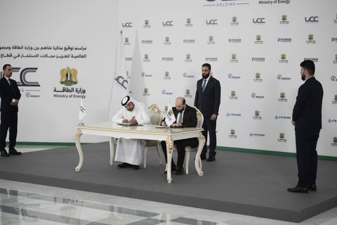 Qatar’s UCC Holding inks $7 billion deal with Syria to build five power plants