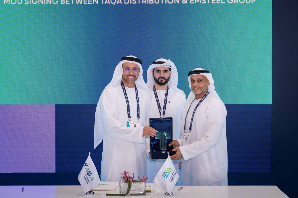 TAQA Distribution, EMSTEEL to explore utilities solutions for Abu Dhabi’s industrial sector