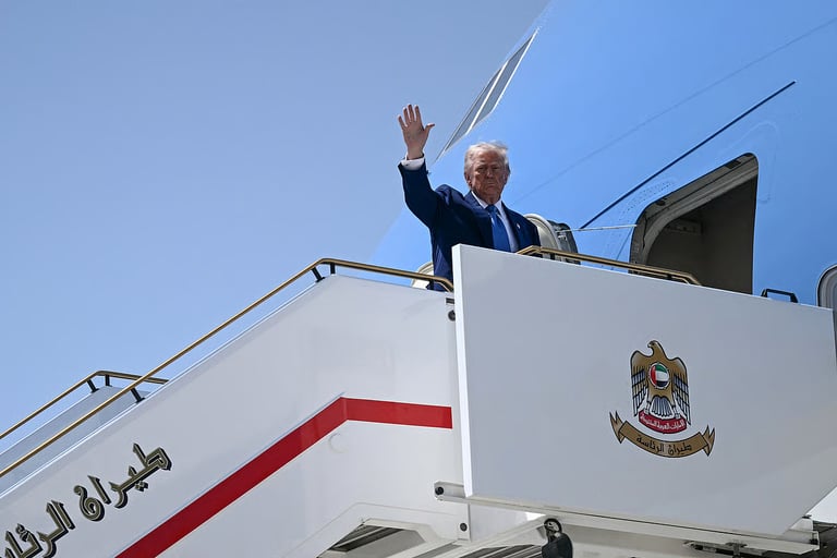 Trump departs UAE, concludes Gulf tour with over $2 trillion in investment agreements