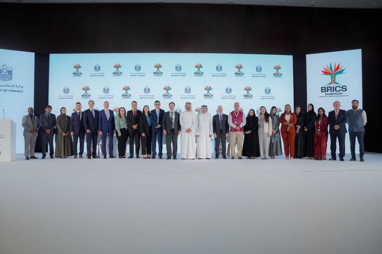 UAE hosts its first-ever BRICS meeting, explores financing public-private partnerships and infrastructure