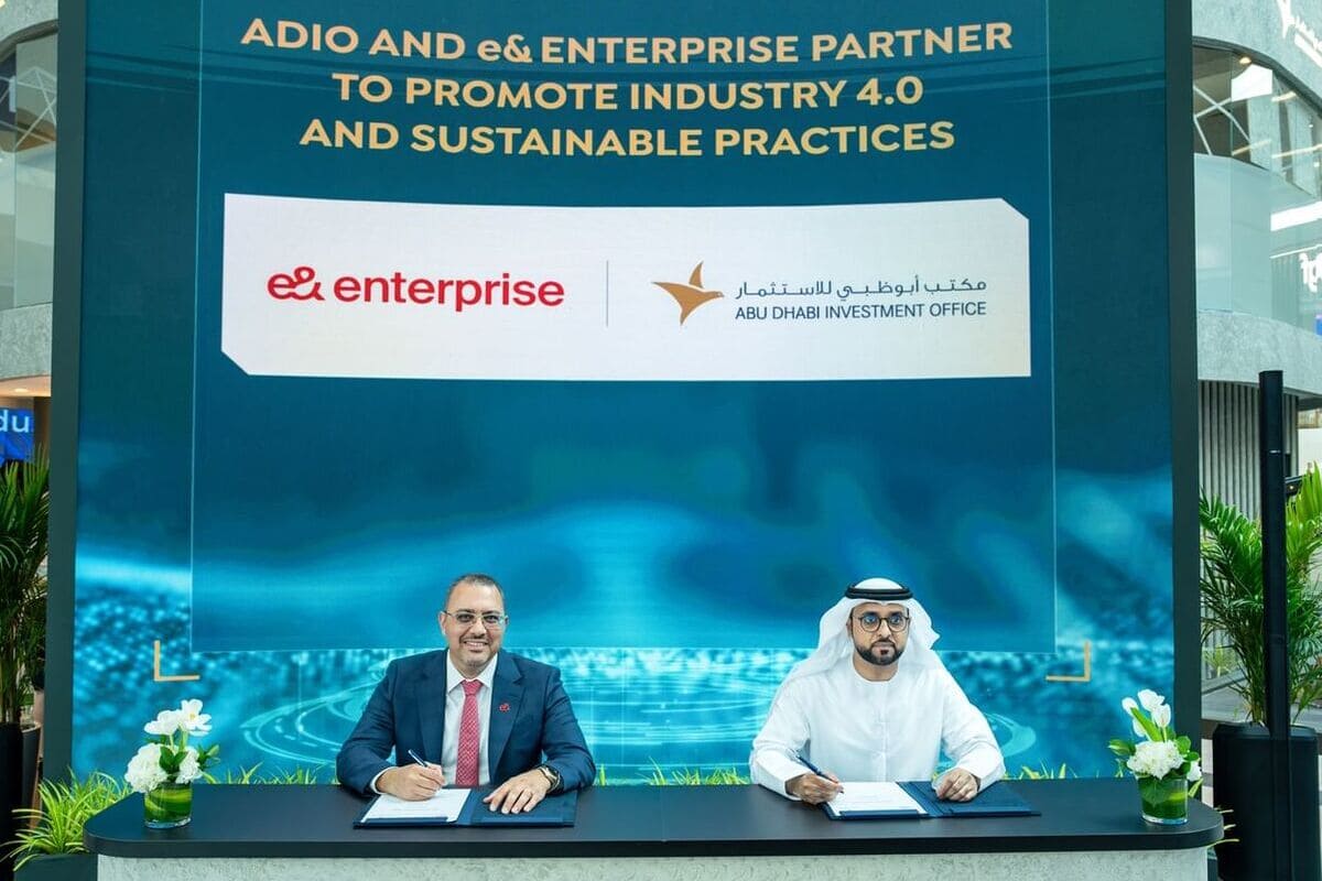 Make it in the Emirates 2025: ADIO launches AI-driven partnership with e& enterprise to accelerate industrial growth