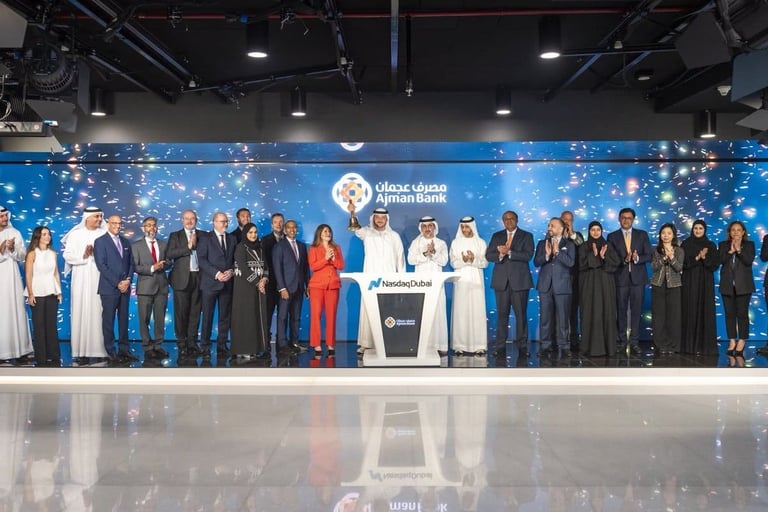 Ajman Bank’s first $500 million sukuk issuance achieves 5.4 times oversubscription on Nasdaq Dubai