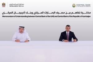 UAE, Azerbaijan central banks sign MoU to strengthen financial cooperation and exchange expertise