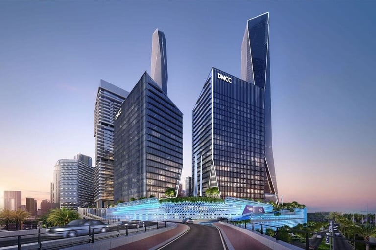 DMCC awards contract for two towers in Uptown Dubai with 62,000 sqm of Grade A space