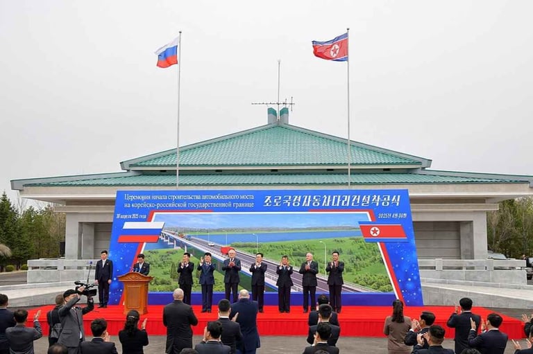 New Russia-North Korea bridge to boost trade and tourism, enhance economic ties