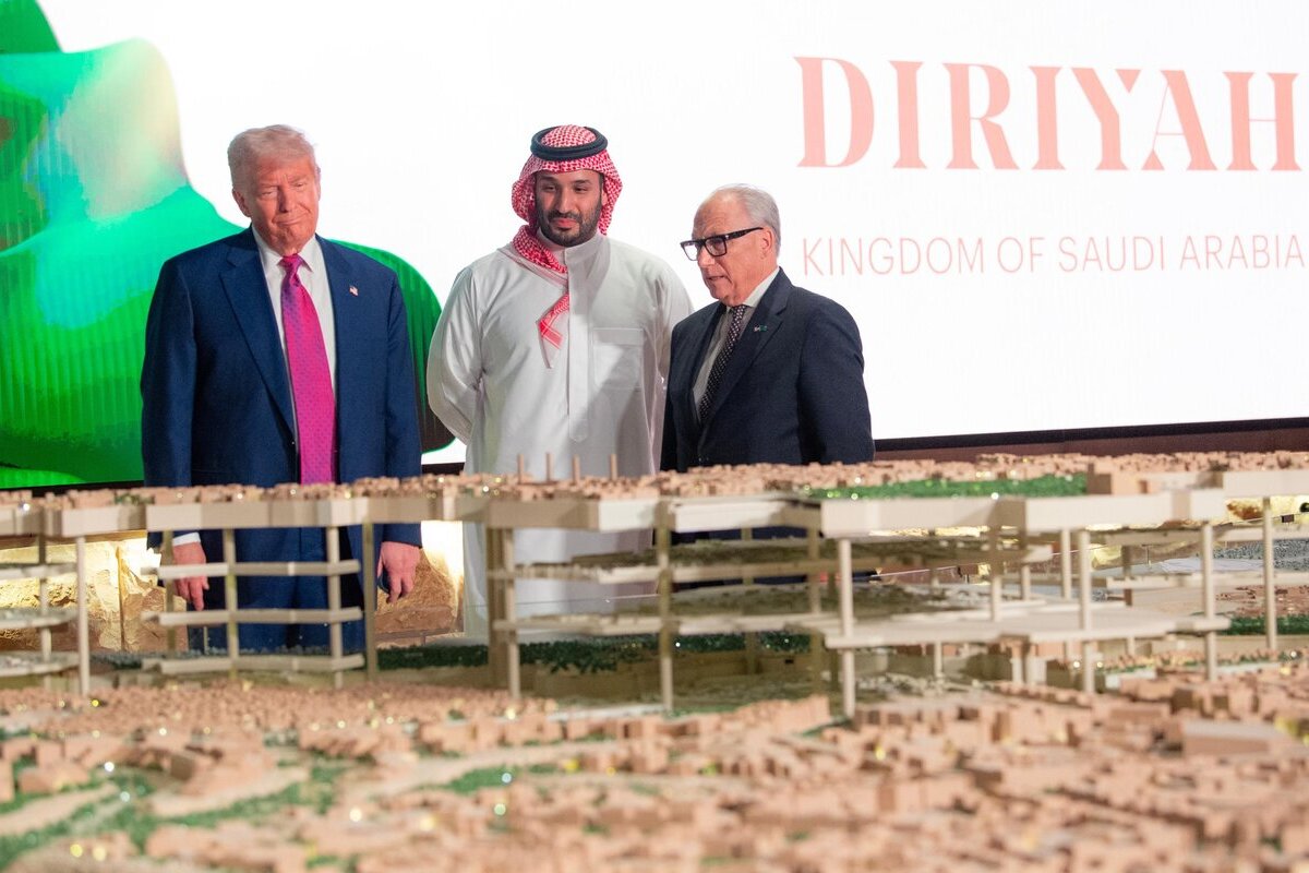 trump saudi arabia diriyah