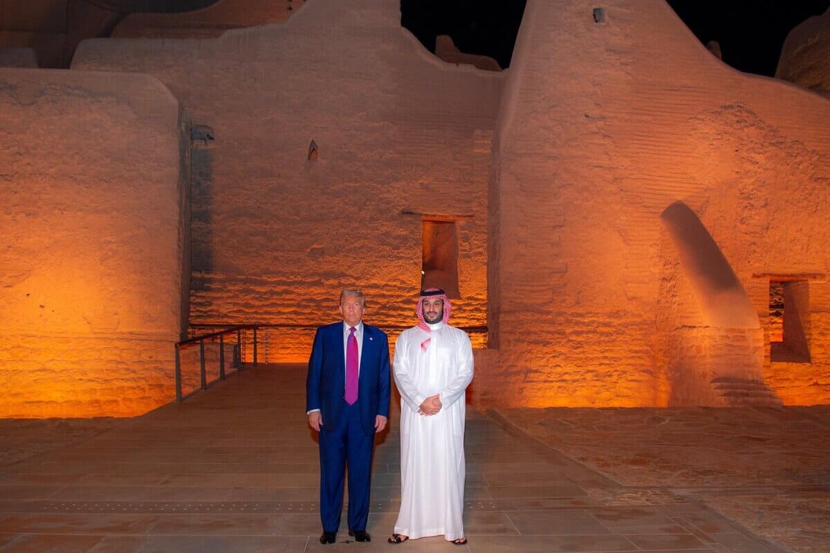 trump saudi arabia diriyah