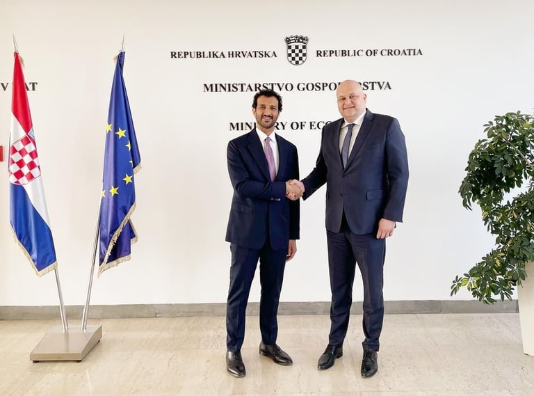 UAE and Croatia explore opportunities in new economy, tourism and advanced technology