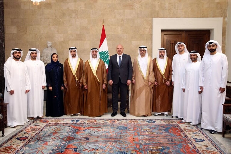 ADFD leads UAE delegation to Lebanon focused on strategic partnerships, development