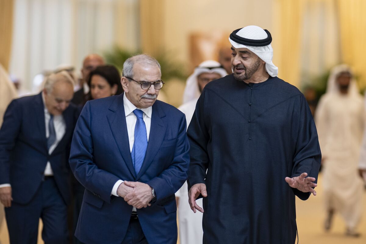 uae president lebanese PM