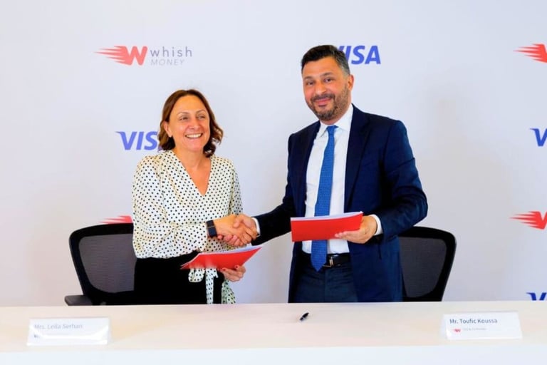 Visa and Whish Money partner to elevate digital payment solutions across Lebanon, international markets