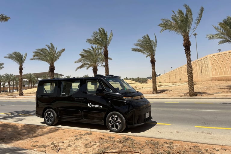 China’s WeRide expands into Saudi Arabia with launch of robotaxis and robobus