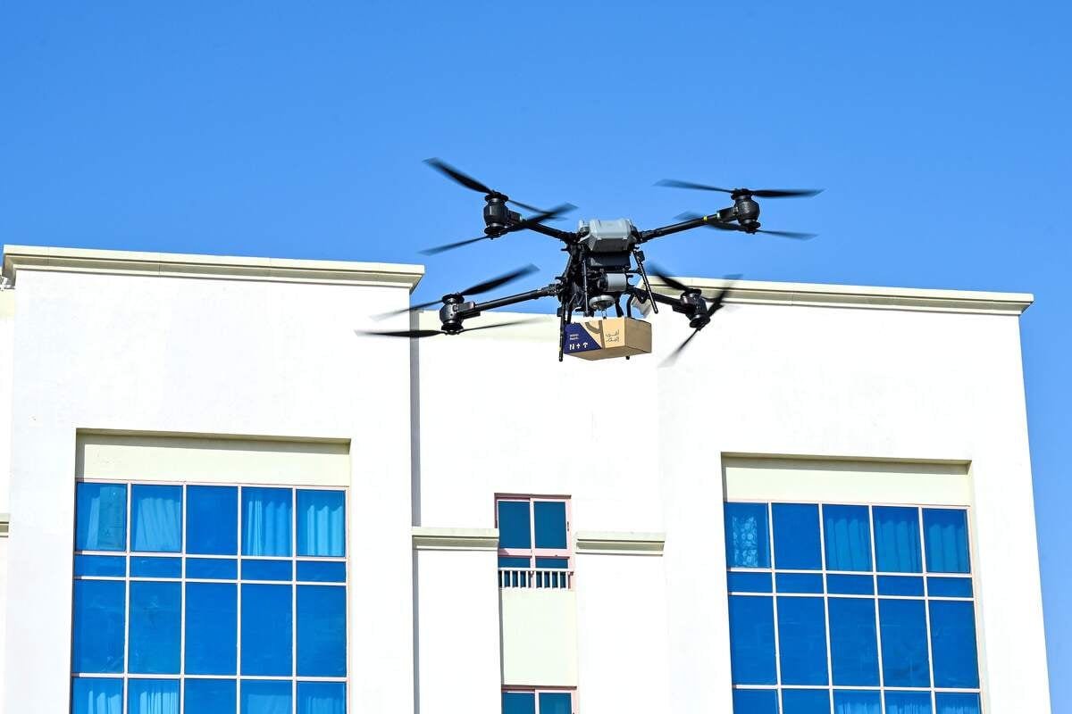 Abu Dhabi drone delivery