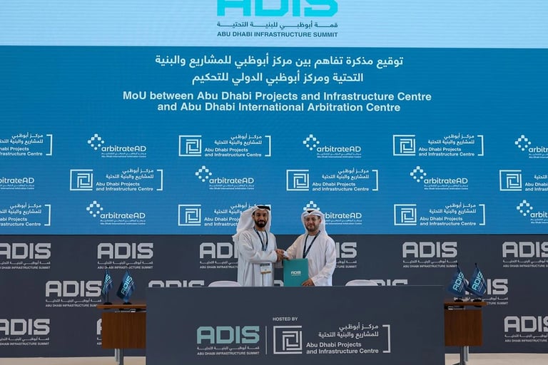Abu Dhabi enhances infrastructure governance with new ADPIC – arbitrateAD agreement