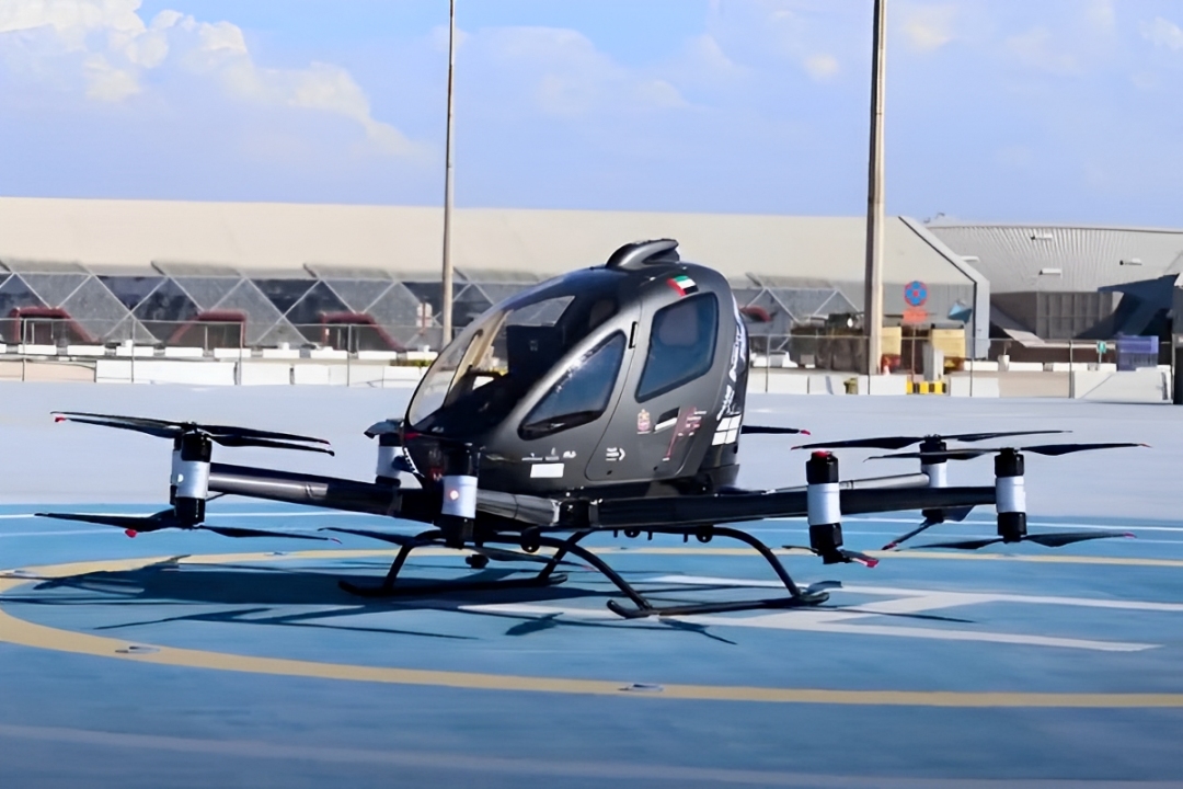 Abu Dhabi hosts landmark electric aircraft test flight with EHang, Multi Level Group