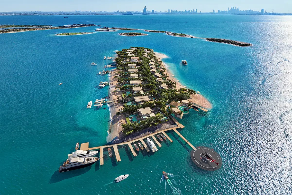 Amali Island Aerial View 1