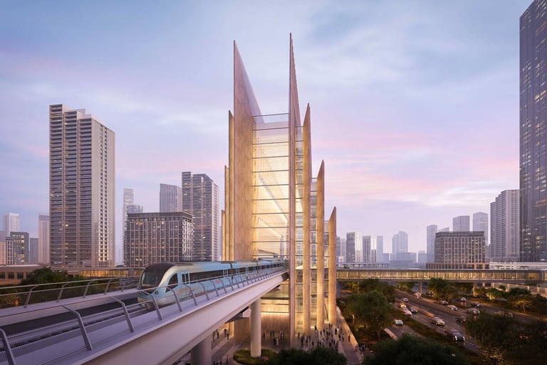 Dubai: Traffic diversions in Academic City announced as construction on Dubai Metro Blue Line begins