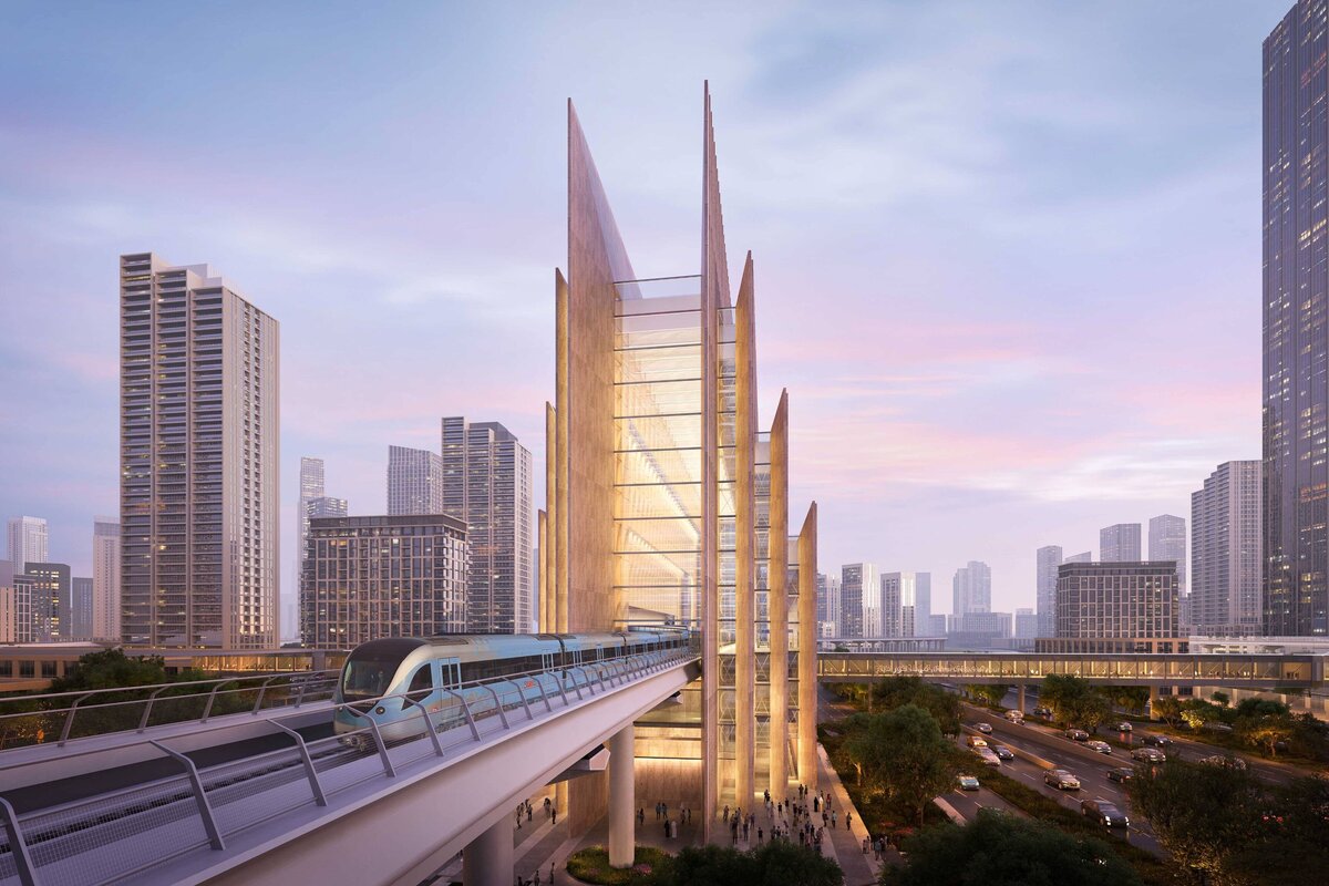 Dubai Metro Blue Line