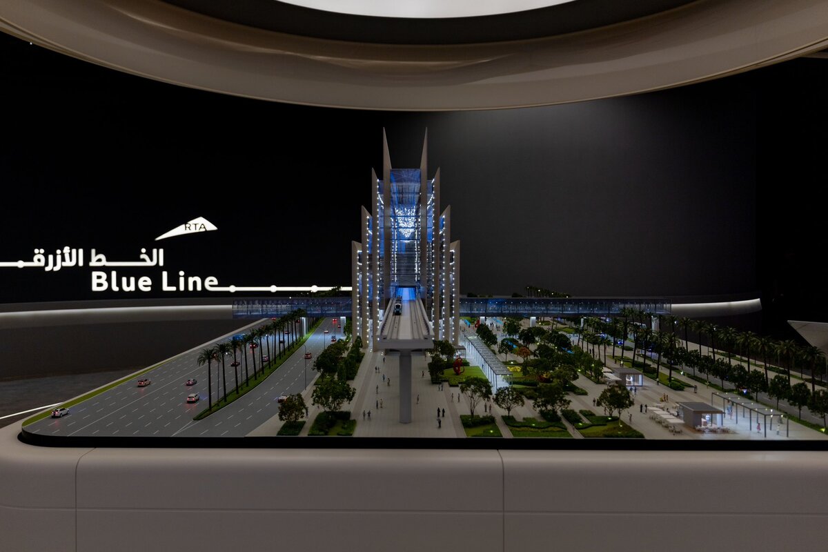 Dubai Metro Blue Line
