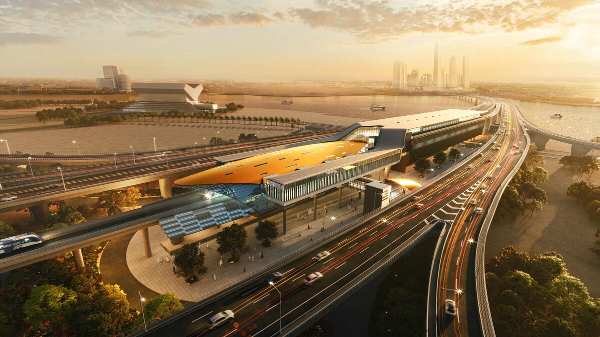 Dubai Metro Blue Line