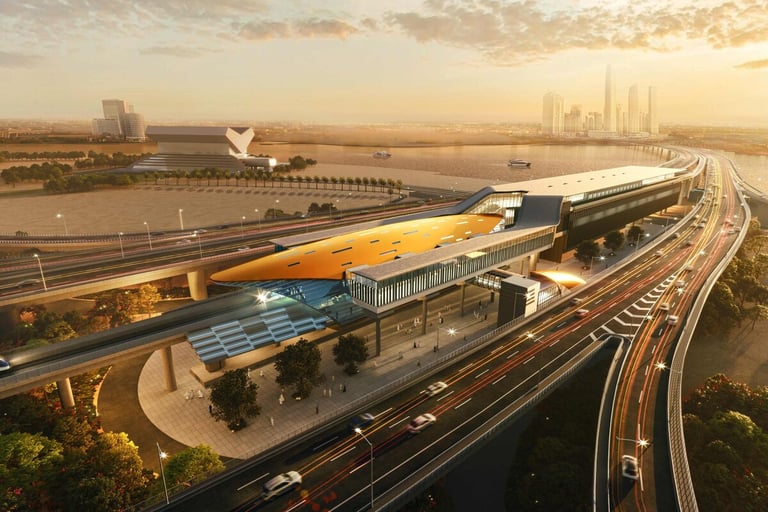 Dubai Metro Blue Line’s benefits to surpass $15.4 billion by 2040