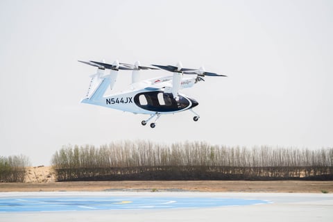 Dubai completes region’s first Joby Aerial Taxi test flight, says Sheikh Hamdan
