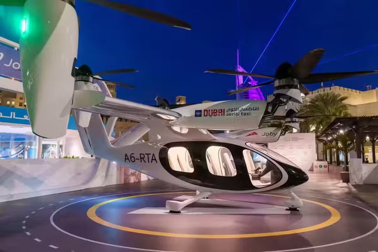Dubai completes region’s first Joby Aerial Taxi test flight, says Sheikh Hamdan