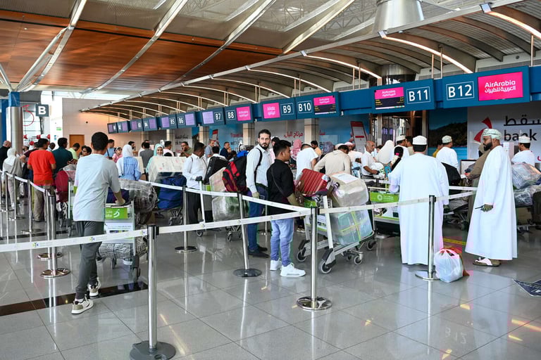 Oman’s airports welcome over 4.7 million passengers by April 2025