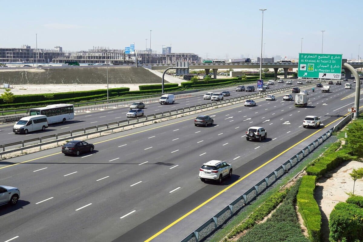 Dubai traffic improvements
