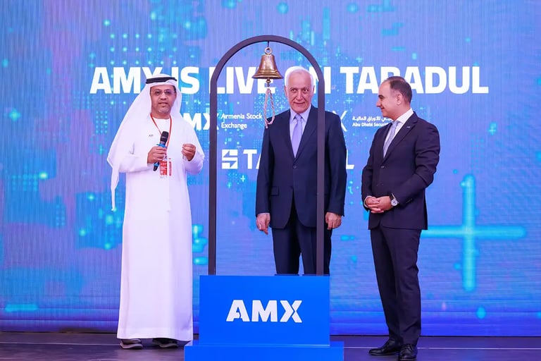 Armenia Stock Exchange joins ADX’s Tabadul platform to enable cross-border trading