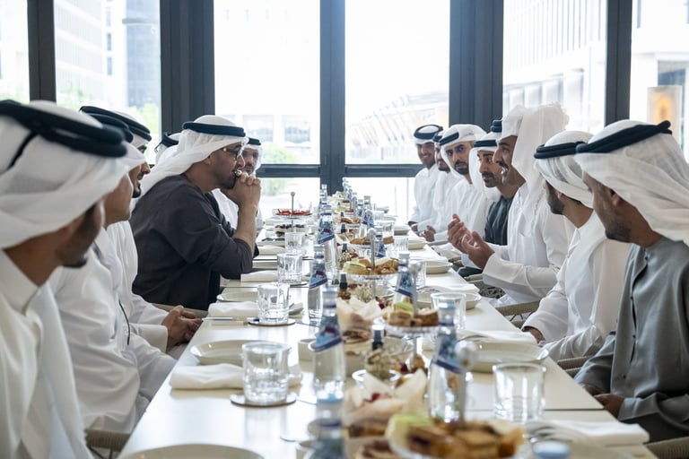 UAE President, Emir of Qatar meet in Doha to discuss strengthening bilateral ties